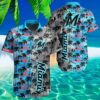 MLB Miami Marlins Hawaiian Shirt Aloha Island 3 3