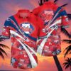 MLB Philadelphia Phillies Baseball Vintage Red Hawaiian Shirt 5 5