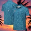 Mens Columbia Pfg Green Philadelphia Eagles Hawaiian Shirt 5 5