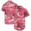 Mens FOCO Cardinal Arizona Cardinals Hawaiian Shirt Button Up Shirt 0 0