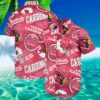 Mens FOCO Cardinal Arizona Cardinals Hawaiian Shirt Button Up Shirt 3 3