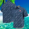 Mens Minnesota Twins Tommy Bahama Navy Jungle Shade Silk Camp Hawaiian Shirt 3 3