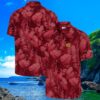 Mens Tommy Bahama Burgundy Washington Commanders Hawaiian Shirt Red 4 4