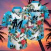 Miami Marlins MLB Flower Hawaii Shirt For Fans Summer Football Shirts 5 5