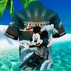 Mickey Mouse Philadelphia Eagles Hawaiian Shirt Customizable 3 3