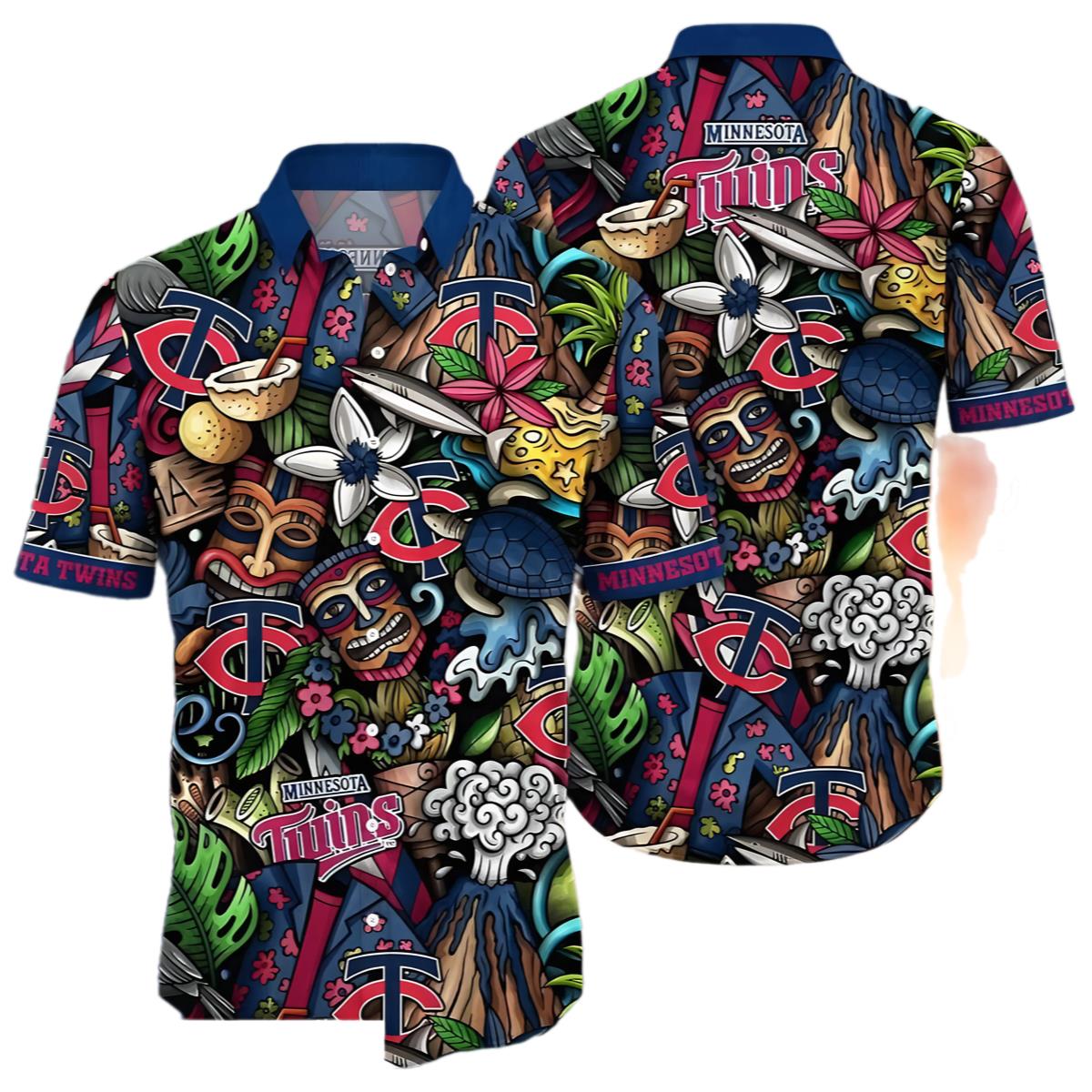 Minnesota Twins Hawaiian Shirt Best Twins Hawaiian Shirt 0 0