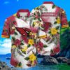 NFL Arizona Cardinals Hawaiian Shirt Hibiscus Pattern 4 4