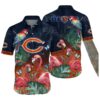 NFL Chicago Bears Hawaiian Shirt Mens Flamingo 0 0