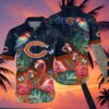 NFL Chicago Bears Hawaiian Shirt Mens Flamingo 5 5