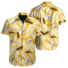 NFL Tropical Leafs Pittsburgh Steelers Hawaiian Shirt 0 0