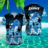 Nfl Detroit Lions Aloha Shirt Coconut Tree Pattern 3 3