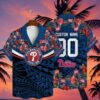 Philadelphia Phillies Island Floral Custom Hawaiian Shirt 5 5