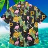 Pirates Hawaiian Shirt Flamingo Banana Leaf Pittsburgh Pirates Gift 3 3