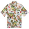 Reyn Spooner White Boston Red Sox Hawaiian Shirt 0 0