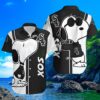 Snoopy Chicago White Sox Hawaiian Shirt Black And White 4 4