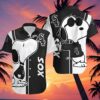 Snoopy Chicago White Sox Hawaiian Shirt Black And White 5 5