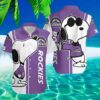 Snoopy Colorado Rockies Hawaiian Shirt Purple Cool Vibes 3 3