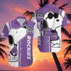 Snoopy Colorado Rockies Hawaiian Shirt Purple Cool Vibes 5 5