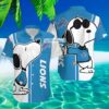 Snoopy Detroit Lions Hawaiian Shirt 3 3