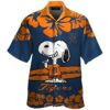 Snoopy Surfboards Hibiscus Detroit Tigers Hawaiian Shirt 0 0