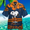 Snoopy Surfboards Hibiscus Detroit Tigers Hawaiian Shirt 3 3