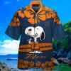 Snoopy Surfboards Hibiscus Detroit Tigers Hawaiian Shirt 4 4