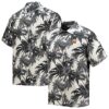 Tommy Bahama Mens Black Washington Commanders Sport Hawaiian Shirt 0 0