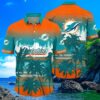 Tropical Summer Sunset NFL Miami Dolphins Hawaiian Shirt 4 4