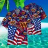 Washington Commanders Patriotic Celebration Hawaiian Shirt 3 3