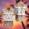 Washington Commanders Special Floral Tropical Hawaiian Shirt 5 5