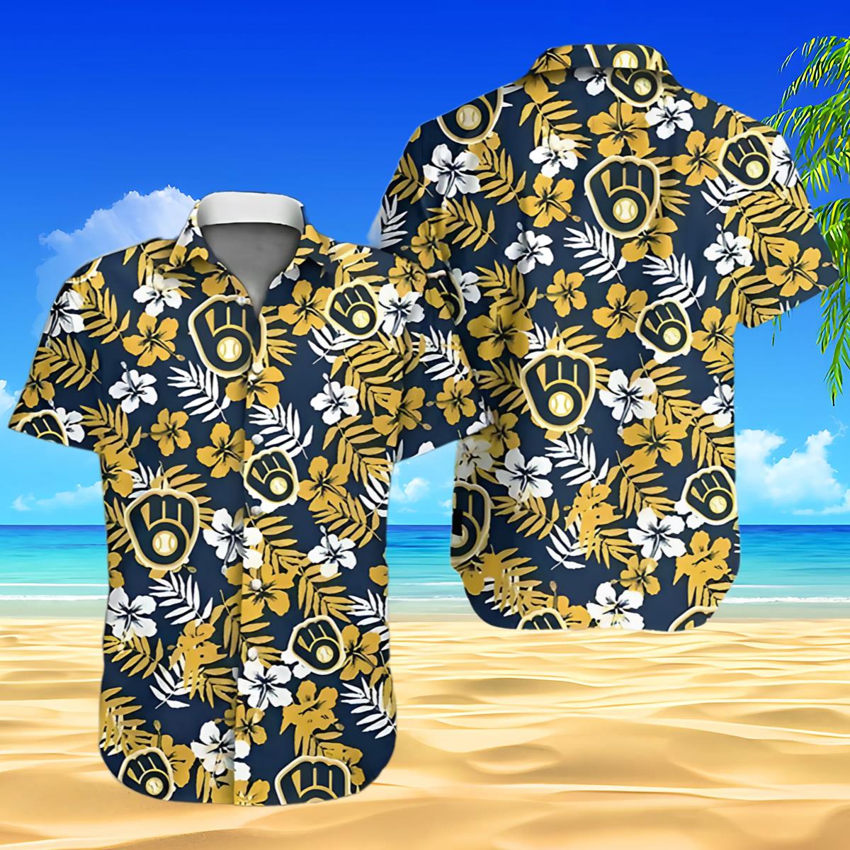 Milwaukee Brewers Hawaiian Shirt Night 2025 Aloha Shirt Aloha Shirt