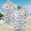 Reyn Spooner Milwaukee Brewers White Hawaiian Shirt Hawaiian Shirt Hawaiian Shirt